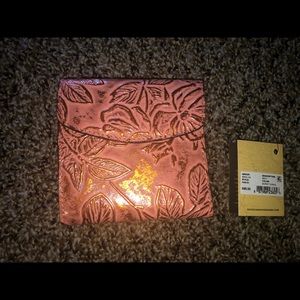 Patricia Nash: brand new burnt coral wallet.